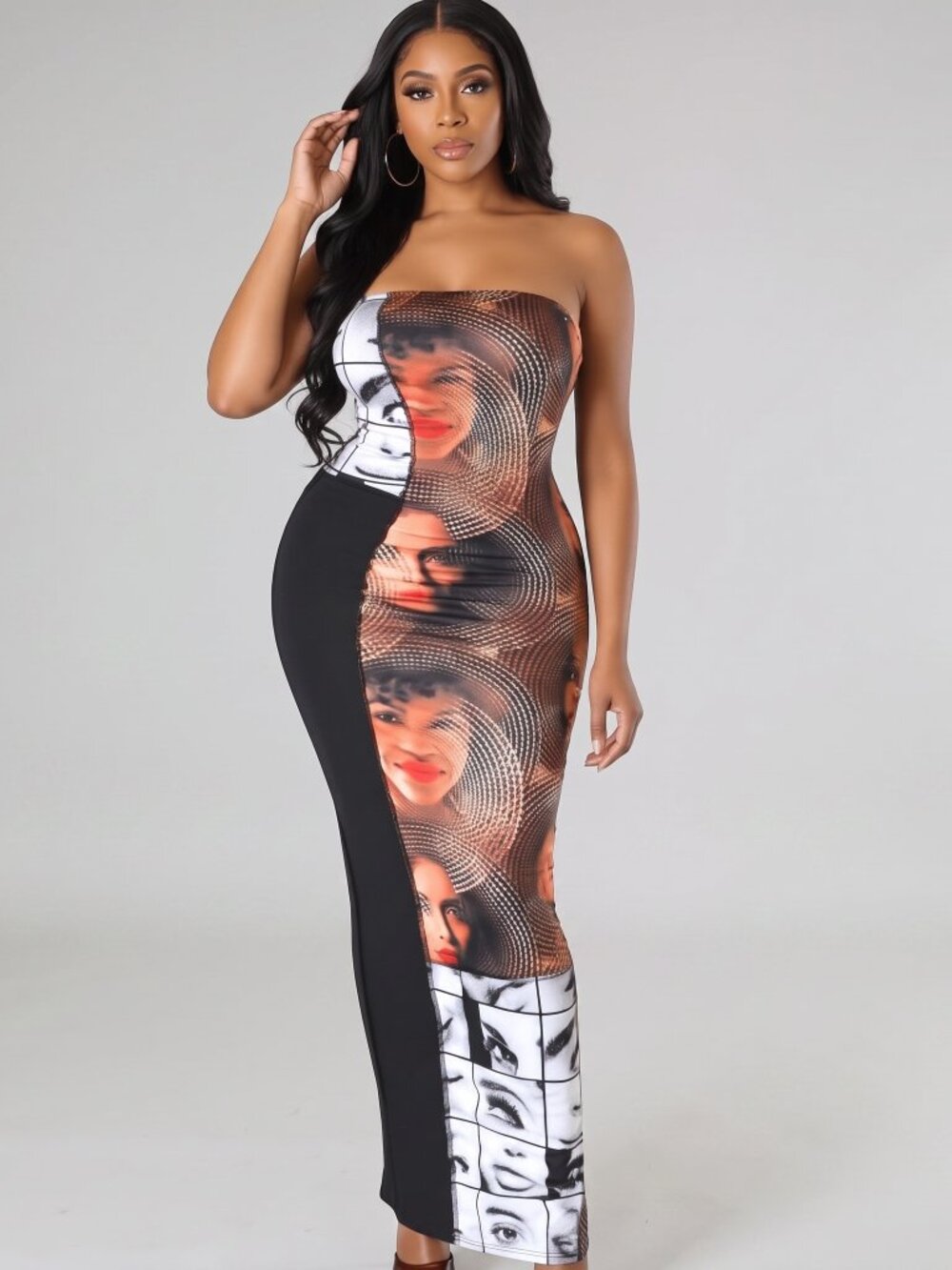 NWT Selfie Maxi Dress
